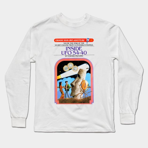 INSIDE UFO 54-40 Long Sleeve T-Shirt by Oskyposters